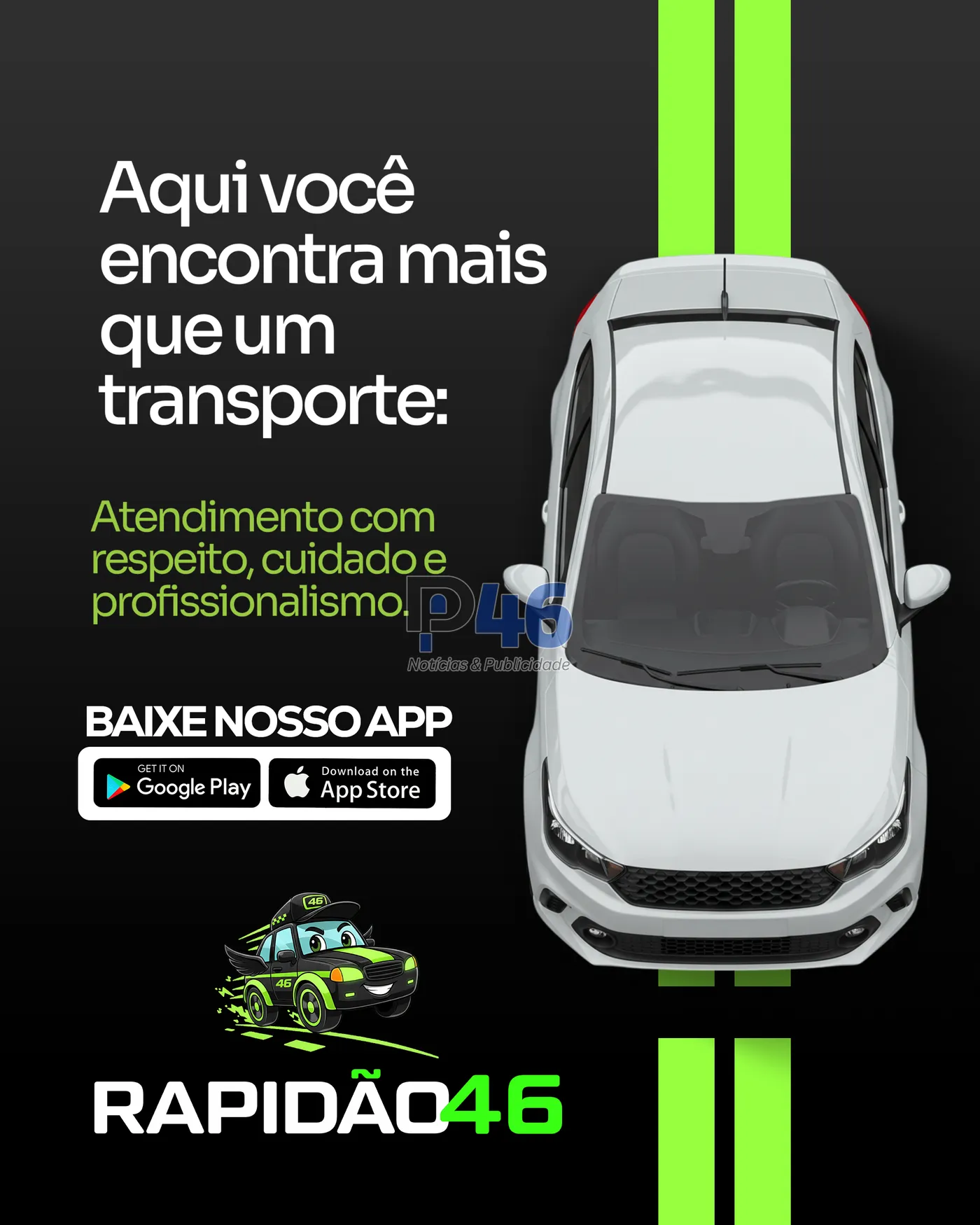 Rapidão46 - Aplicativo de Mobilidade Urbana - foto 1